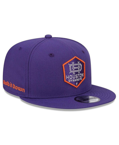Men's Purple Houston Dynamo FC Jersey Hook 9FIFTY Snapback Hat