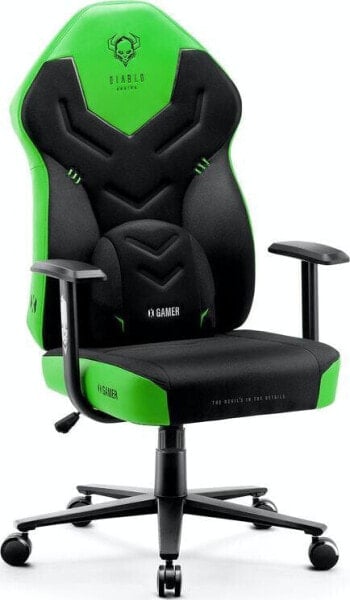 Fotel Diablo Chairs X-Gamer zielony