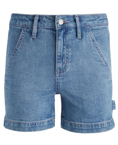 Big Girls Dalia 4-Pocket Denim Shorts, Created for Macy's