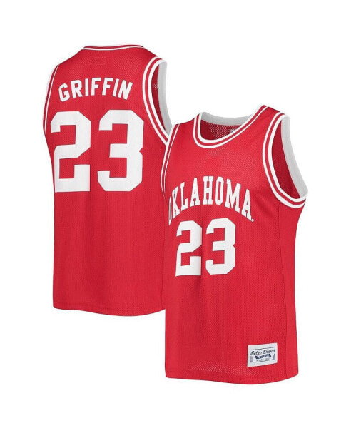 Men's Blake Griffin Crimson Oklahoma Sooners Commemorative Classic Basketball Jersey