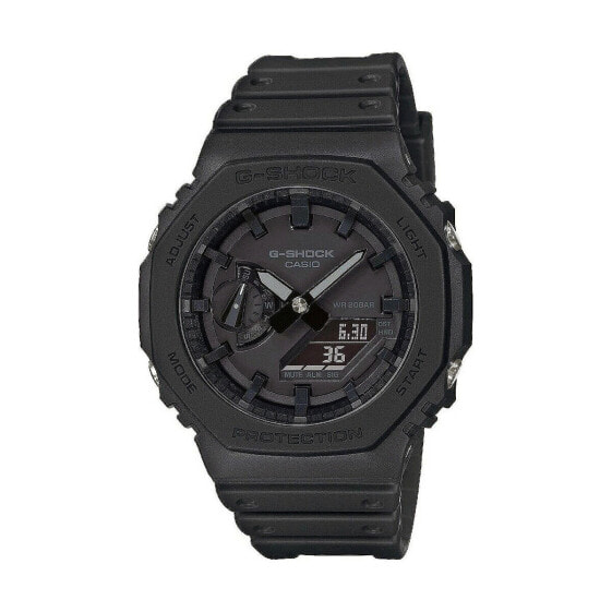 Наручные часы Casio G-Shock OAK - ALL BLACK Чёрные Ø 45 мм