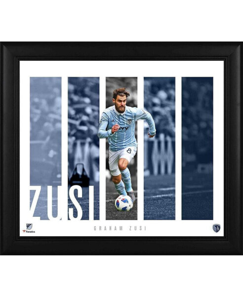 Graham Zusi Sporting Kansas City Framed 15'' x 17'' Player Panel Collage