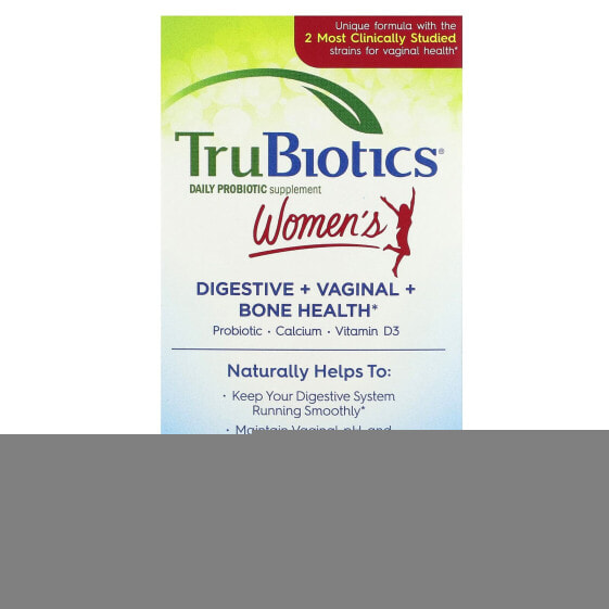 Women's Digestive + Vaginal + Bone Health , 30 Vegetarian Capsules