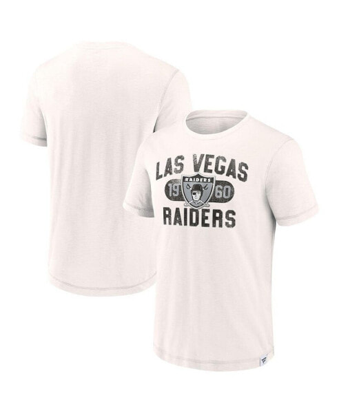 Men's White Las Vegas Raiders Team Act Fast T-shirt
