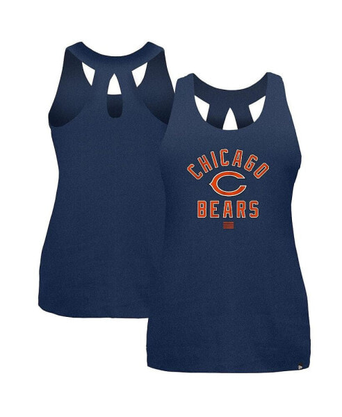 Women's Navy Chicago Bears 2024 NFL Training Camp Tank Top