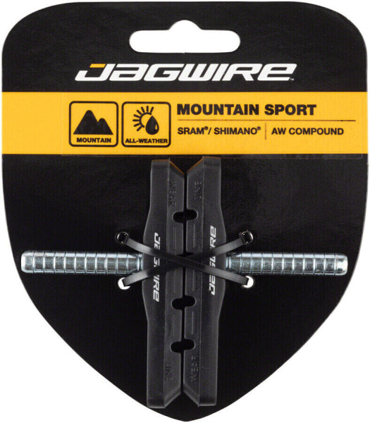 Тормозные колодки для велосипеда Jagwire Mountain Sport Smooth Post Черные
