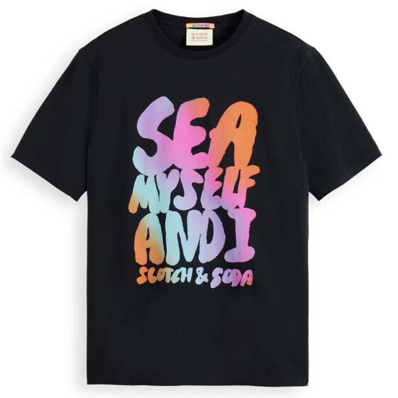 SCOTCH & SODA Front Artwork short sleeve T-shirt