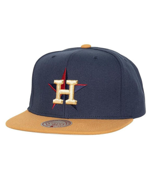 Men's Navy Houston Astros Work It Snapback Hat