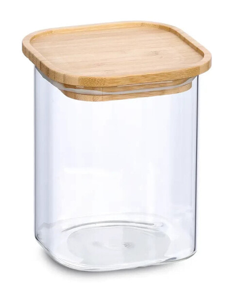Хранение продуктов Zeller Vorratsglas с бамбуковой крышкой 900 мл