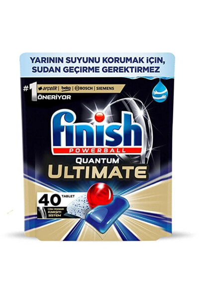 Капсулы для посудомоечной машины Finish Quantum Ultimate 40 Kapsul