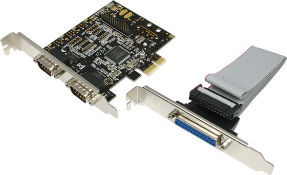 Kontroler LogiLink PCIe x1 - 2x Port szeregowy + 1x Port równoległy (PC0033)