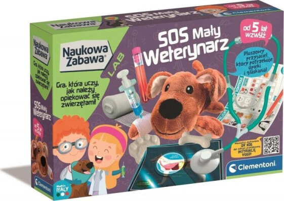 Clementoni Clementoni Naukowa zabawa. SOS Mały Weterynarz 50712