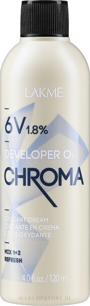 Creme-Oxidationsmittel - Lakme Chroma Developer 02 6V (1,8%) 120 ml