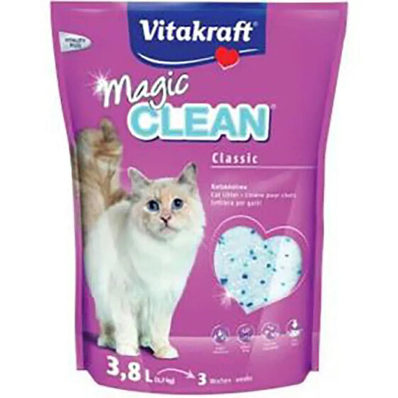 VITAKRAFT Magic Clean Silice 3.8L1.7kg cat sand 8 units