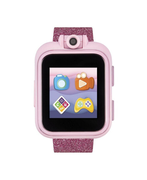 Kid's 2 Rainbow Glitter Tpu Strap Smart Watch 41mm