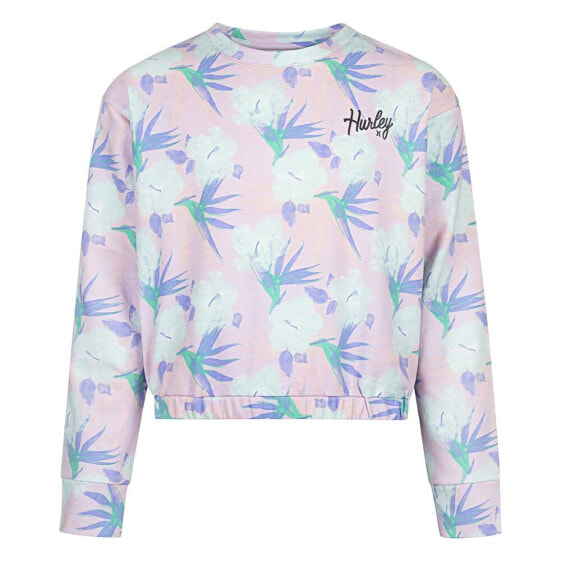 HURLEY Printed Neck 386907 sweatshirt