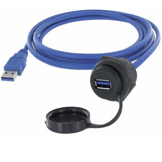 Разъем USB Encitech AB M30 1310-1025-05, штекер USB 3.0, для внутренней установки