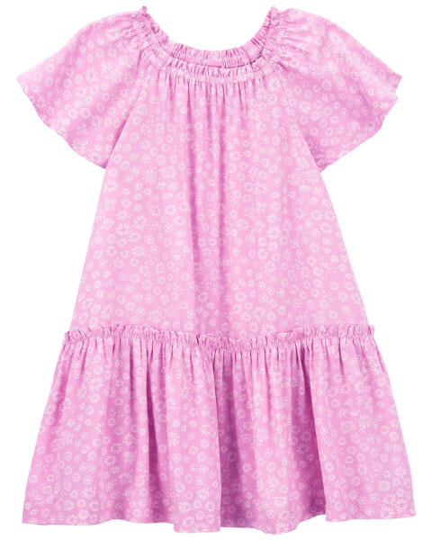 Toddler Floral Dress Made With LENZING™ ECOVERO™ 4T