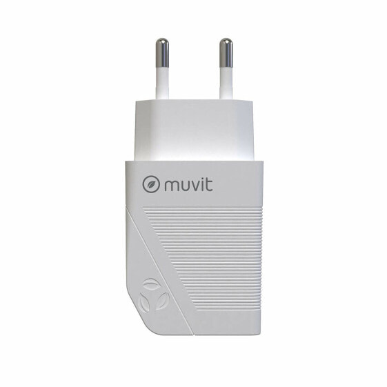 Сетевое зарядное устройство Muvit MCACC0012 20 W Белый Чёрный