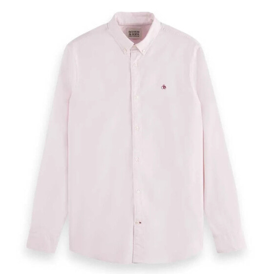 SCOTCH & SODA Essential Oxford Solid long sleeve shirt