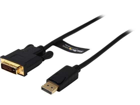 StarTech.com DP2DVI2MM3 DisplayPort to DVI Converter Cable - DP to DVI Adapter -