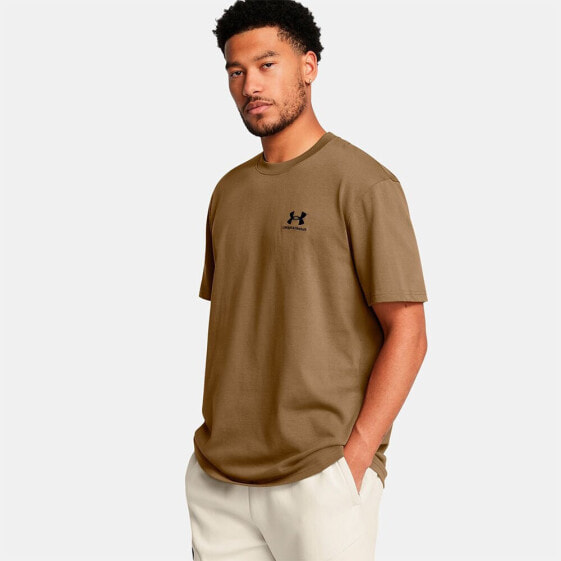 UNDER ARMOUR Logo Embossed Heavyweight short sleeve T-shirt