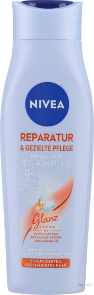 Revitalisierendes Haarshampoo mit Monoi-Öl und Squalan - NIVEA Power Repair Shampoo 250 ml