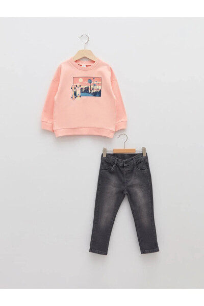 Костюм LC WAIKIKI Baby Boy Sweatshirt & Jeans.