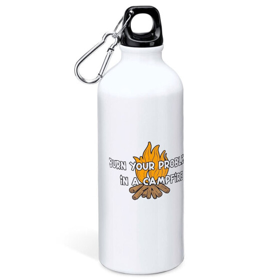 KRUSKIS Burn Your Problems Water Bottle 800ml