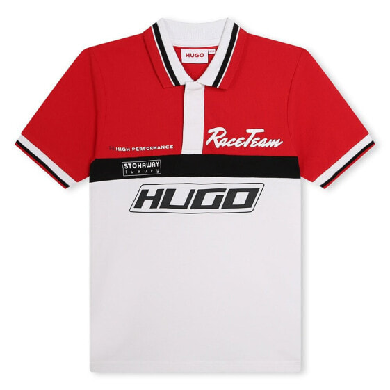 Поло спортивное Hugo Boss G00019 Short Sleeve