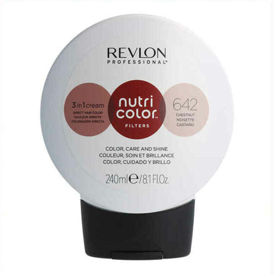 Постоянная краска Nutri Color Revlon 642 Каштановый (240 ml)