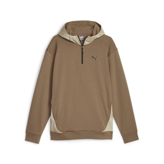 Puma RadCal HalfZip Sweatshirt Pullover Mens Brown 67589393