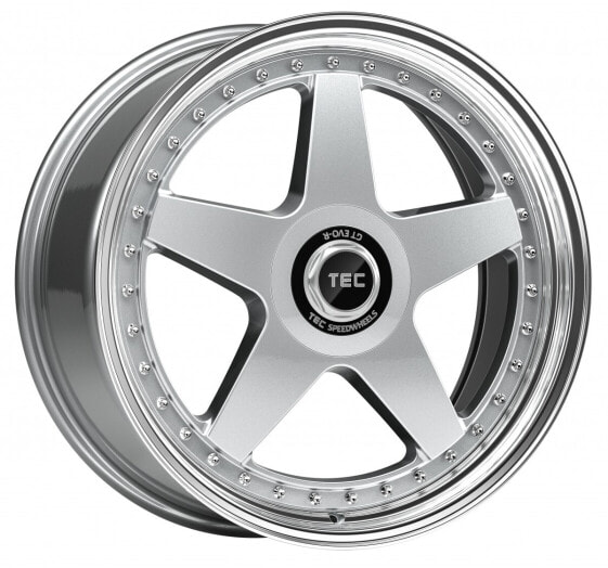 Колесный диск литой TEC Speedwheels GT EVO-R hyper-silber-hornpoliert 8x18 ET40 - LK5/100 ML64