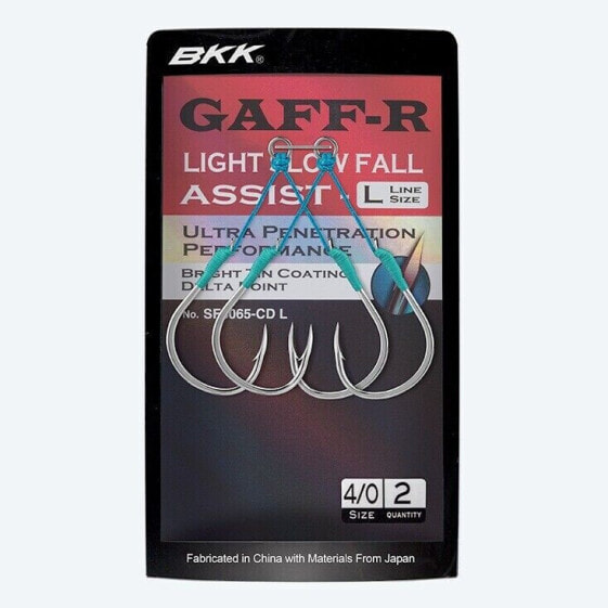 BKK Hooks SF Gaff-R (L) Size 1/0# 2 Pack