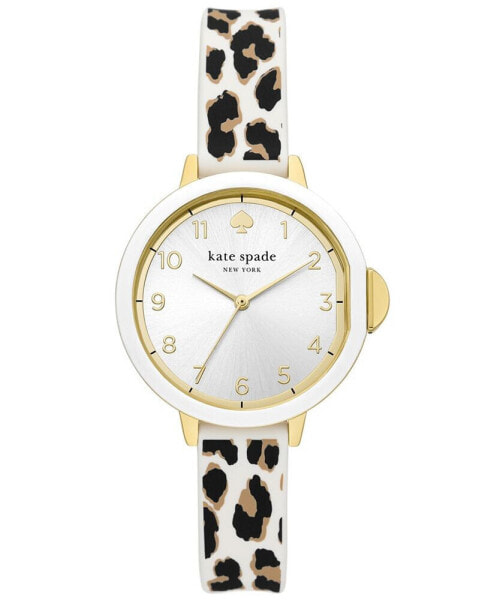 Часы kate spade new york Park Row Leopard