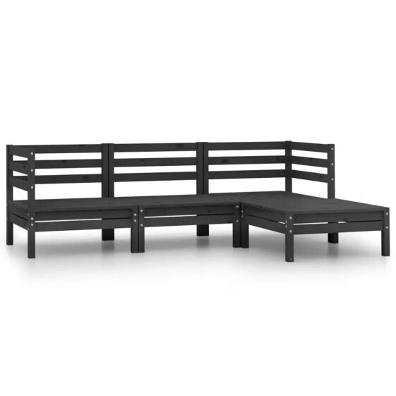 Garten-Lounge-Set (4-teilig)