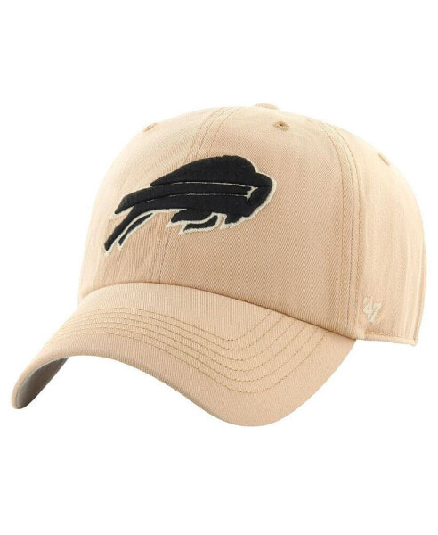 Men's Khaki Buffalo Bills Dusted Relaxed Franchise Fitted Hat