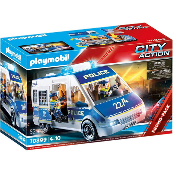 PLAYMOBIL Police Car With Light And Sound City Action