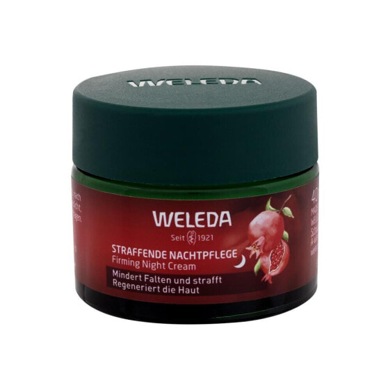 Weleda Pomegranate Firming Night Cream 40 ml nachtcreme Feine Linien & Falten für Frauen