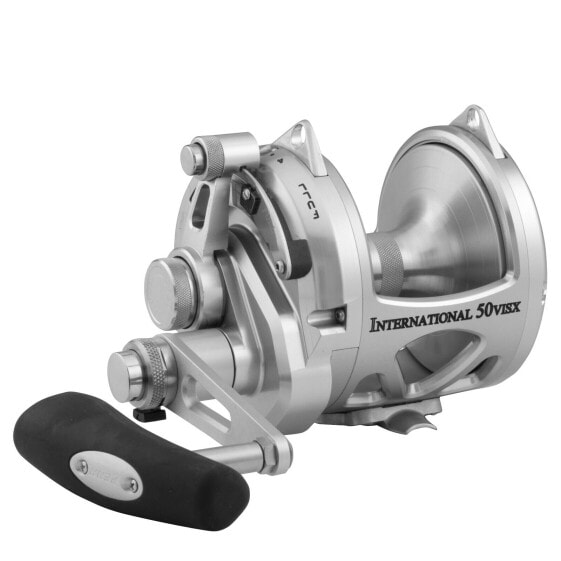 PENN International 50 VISX Conventional Fishing Reel - Silver