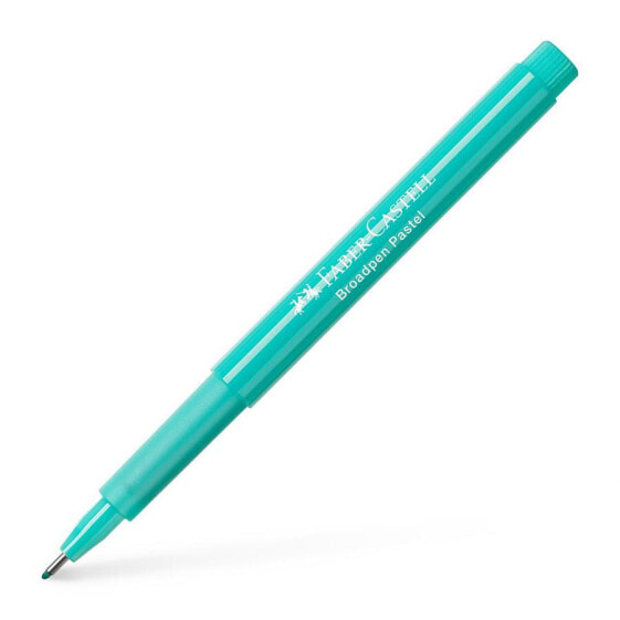FABER-CASTELL 155457 - Turquoise - Fine - Turquoise - Round - fiber - 0.8 mm