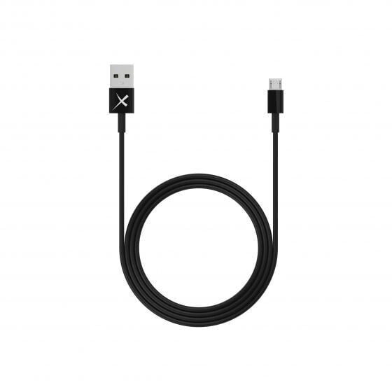 Xlayer 214095 - 1 m - Micro-USB A - USB A - USB 2.0 - Black