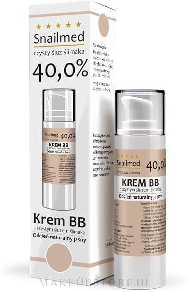 BB-Creme mit Schneckenschleim für das Gesicht 30 ml - Snailmed Natural Light