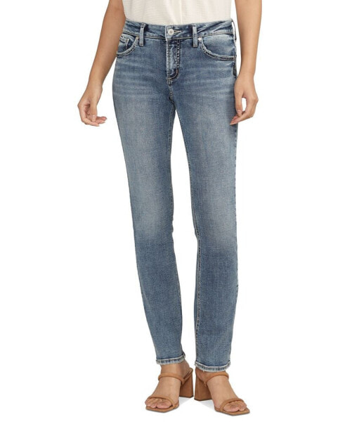 Джинсы женские Silver Jeans Co. модель Elyse Faded прямого кроя