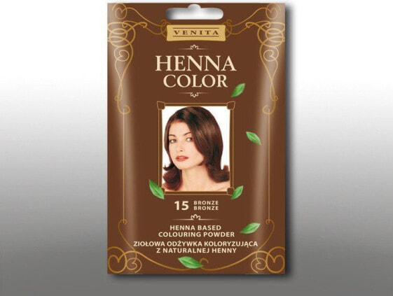 Venita Ziołowa odżywka koloryzująca Henna Color 30g 15 bronze