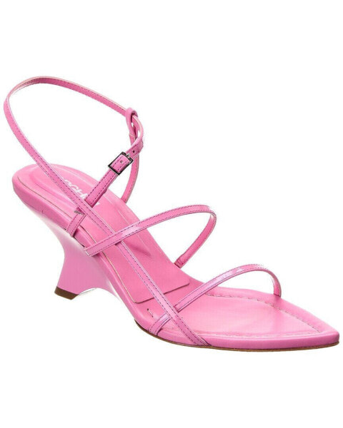 Gia Borghini Gia 26 Patent Slingback Sandal Women's Pink 36