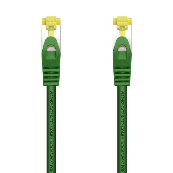 Кабель Ethernet LAN Aisens Зеленый 25 cm