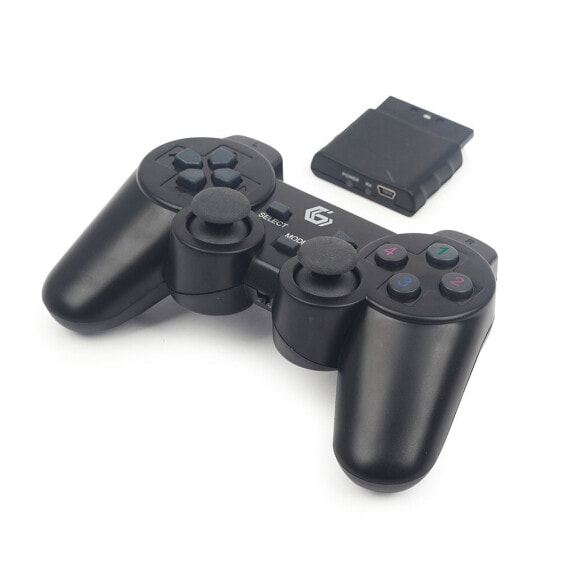 Беспроводной геймпад Gembird JPD-WDV-01 для ПК/Playstation 2/Playstation 3
