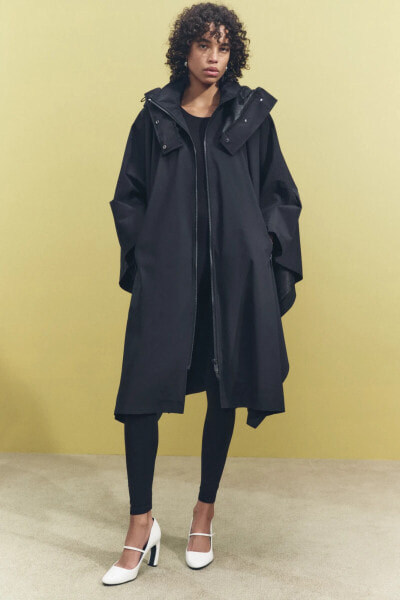 WATER-REPELLENT OVERSIZED CAPE ZW COLLECTION