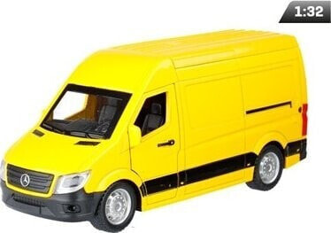 Daffi Model MercedesBenzSprinter 1:32 żółty B-948 29484